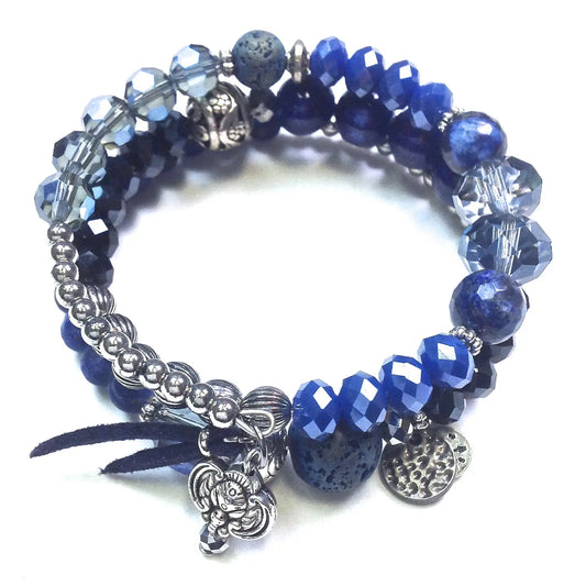 BR-Beaded Coil BH724 Bracelet