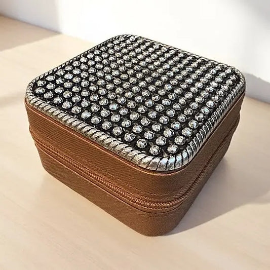 Western Bubble Metal Jewelry Box