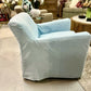 Bandol Slip Cover Swivel Chair