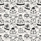 Black and White Anniversary Bottle Wrap