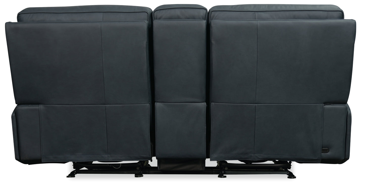 Riverton Power Gliding Console Loveseat with Power Headrest and Lumbar