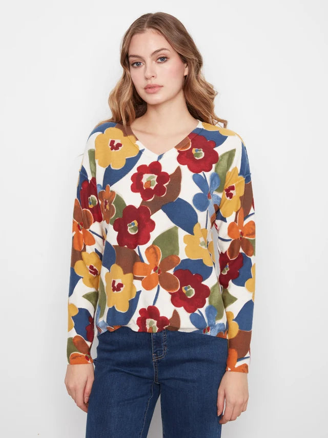 Charlie B - Reversible Sweater - Jazzy