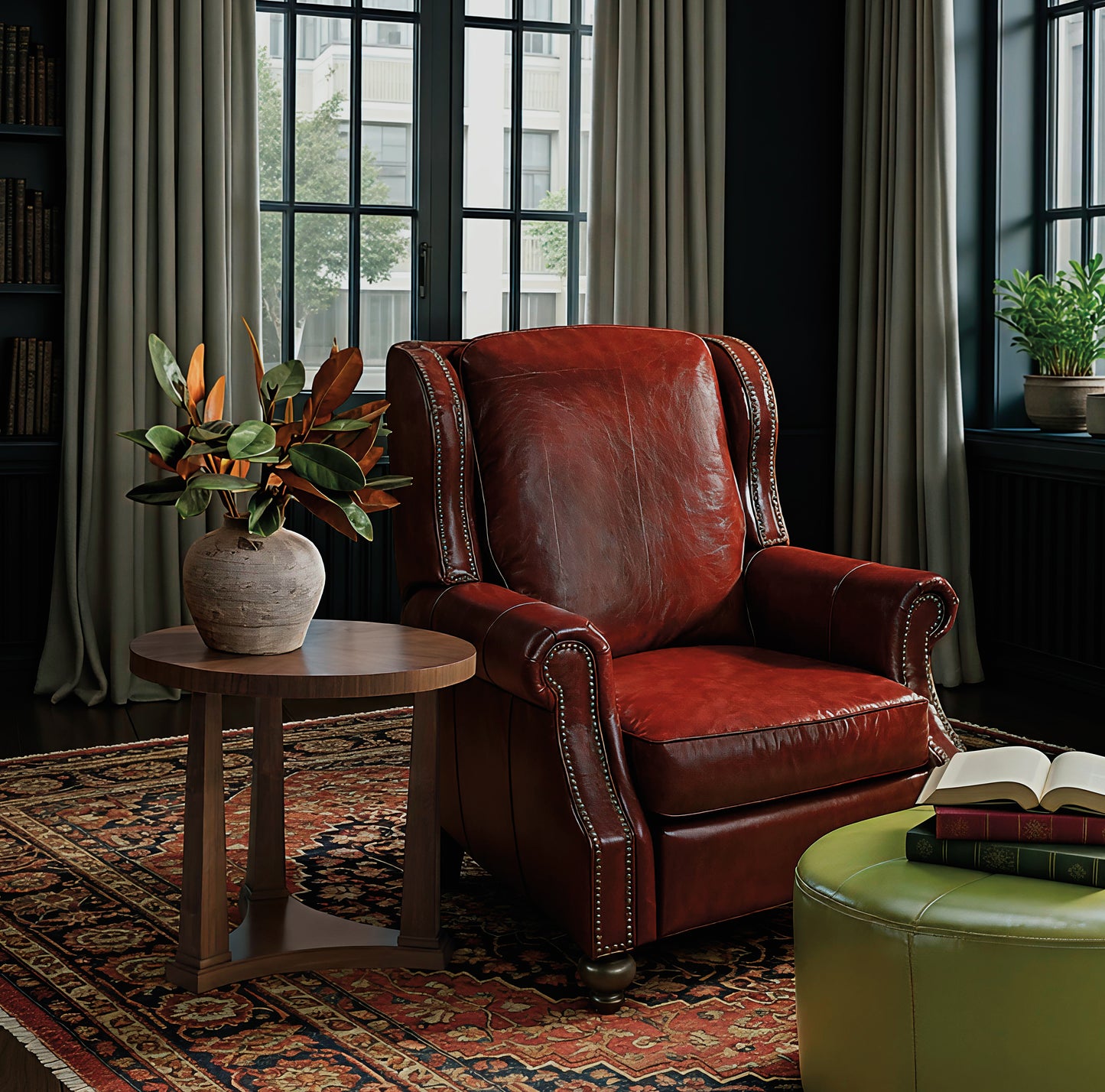 Archives Round End Table