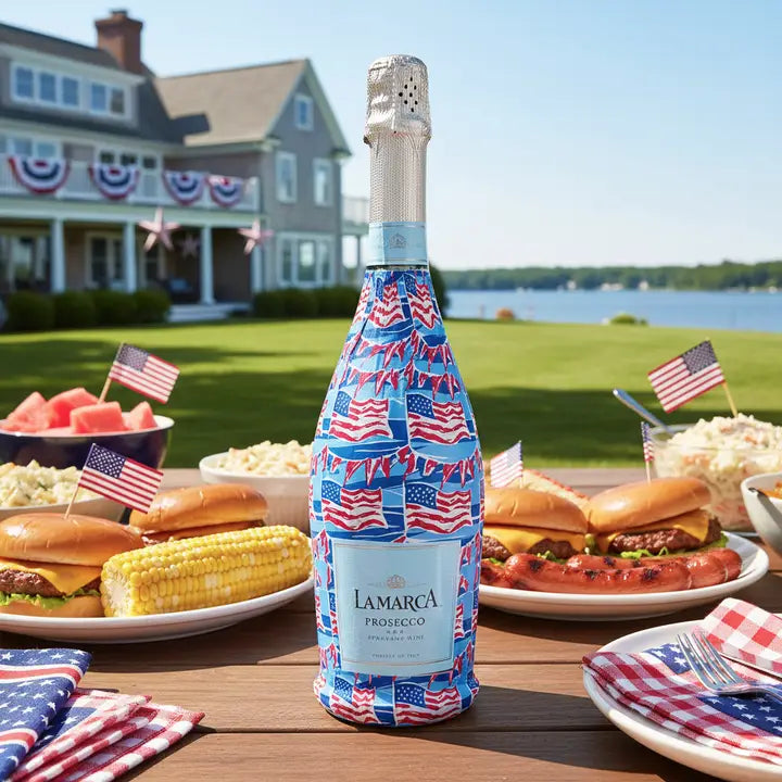 Stars and Stripes Bottle Wrap