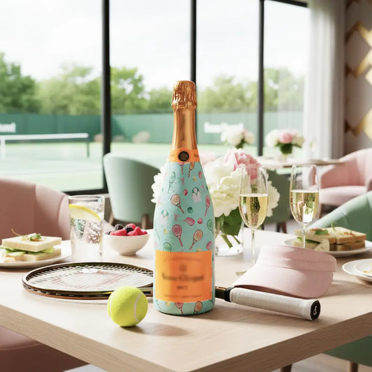 Racquets & Ribbons Bottle Wrap