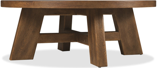 Driftwood Round Cocktail Table