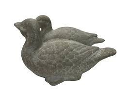 English Garden Cement Ducks Set of 2