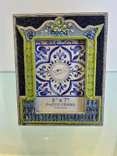 Blue & Green Picture Frame