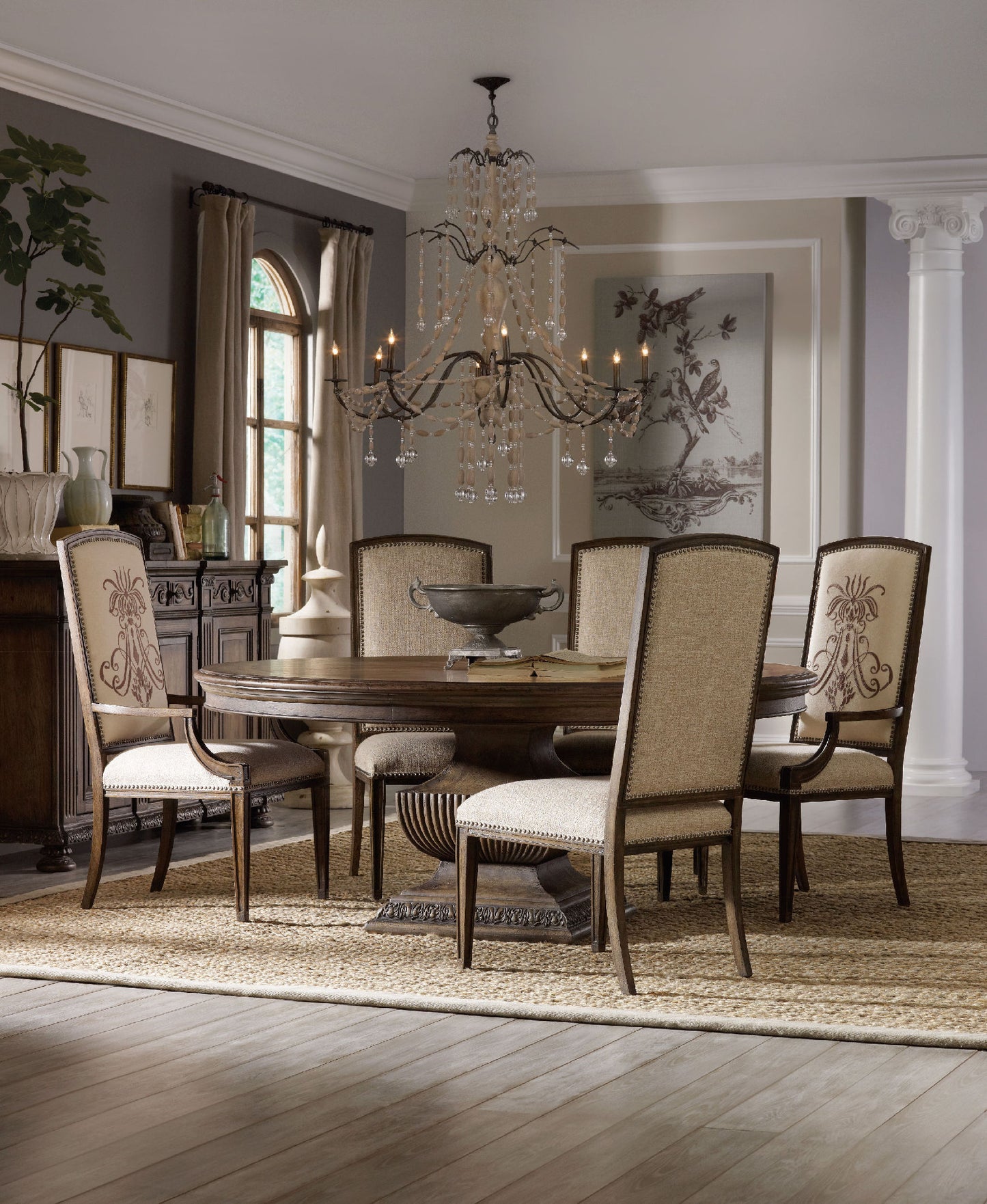 Rhapsody 72'' Round Dining Table