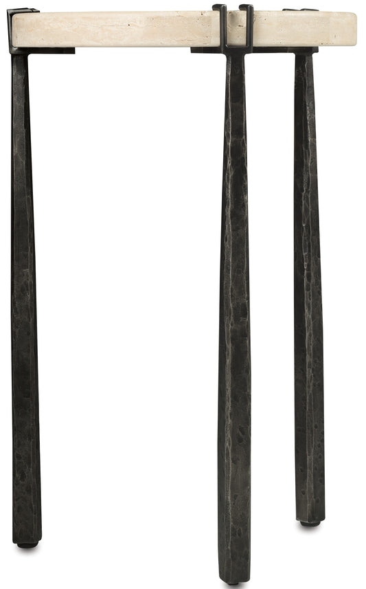 Driftwood Metal Spot Table