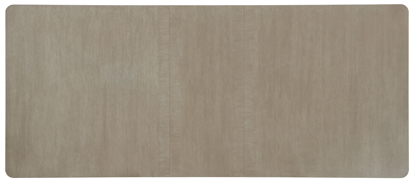 Affinity 78in Rectangle Pedestal Dining Table with 2-18in Leaves