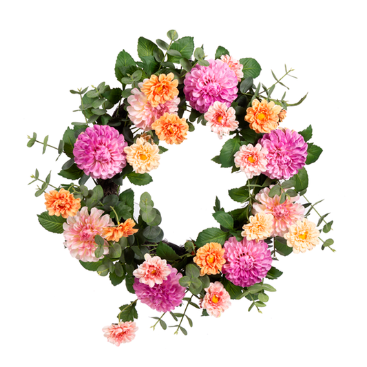 24" Floral Wreath