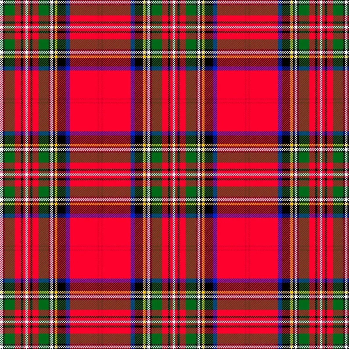 Red & Green Christmas Tartan Prosecco Bottle Wrap