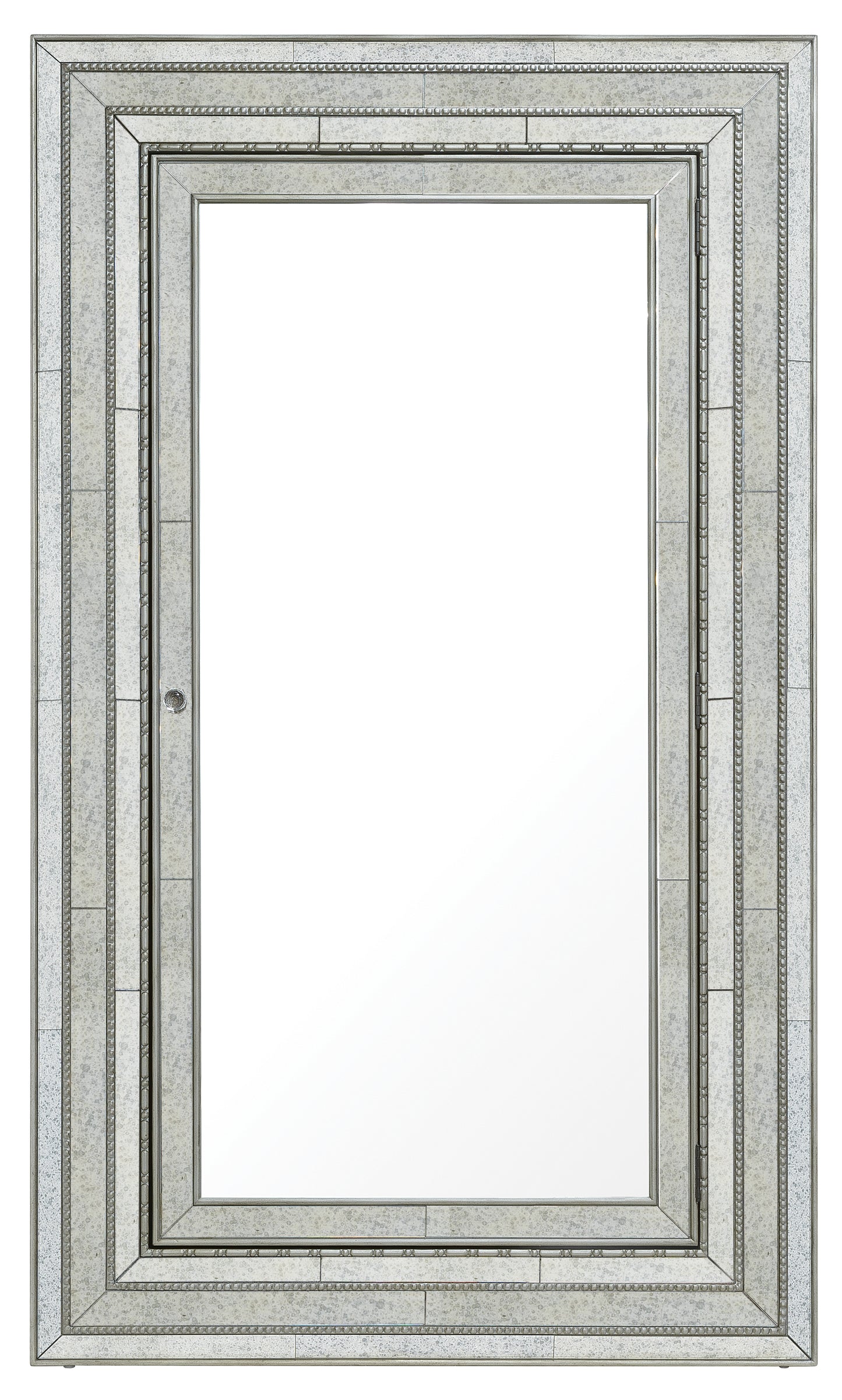 Melange Glamour Floor Mirror withJewelry Armoire Storage