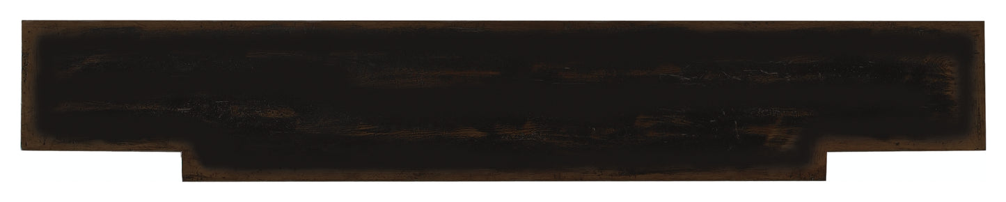 Sanctuary Four-Drawer Thin Console - Ebony