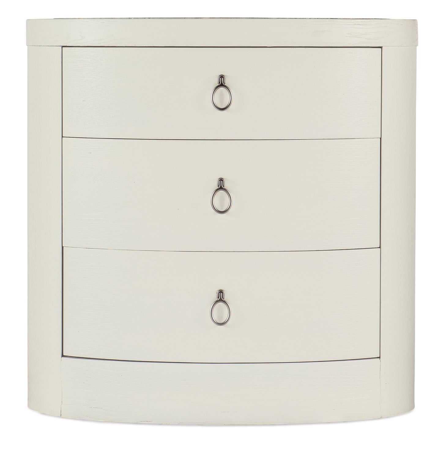 Serenity Wavecrest Oval Nightstand