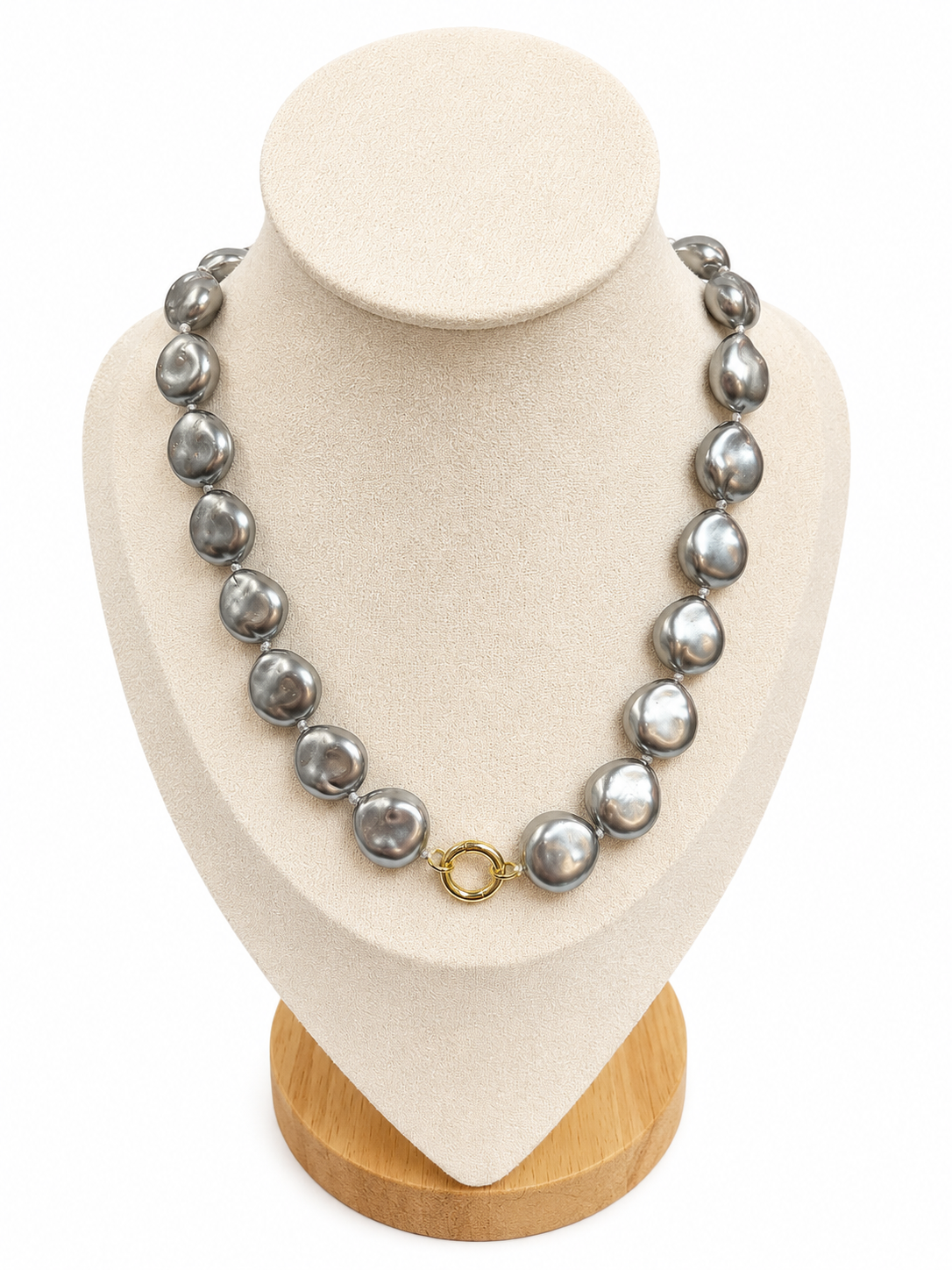 Classic Pearl Statement Necklace