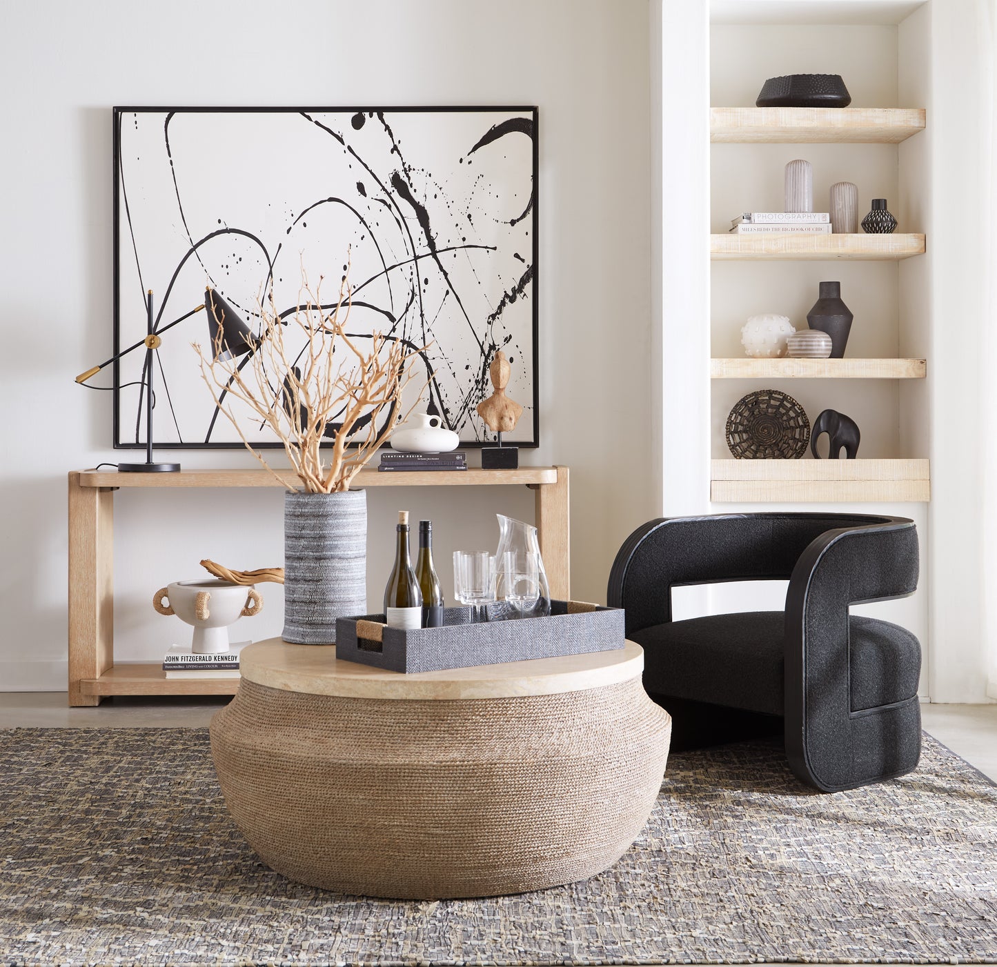 Retreat Round Cocktail Table