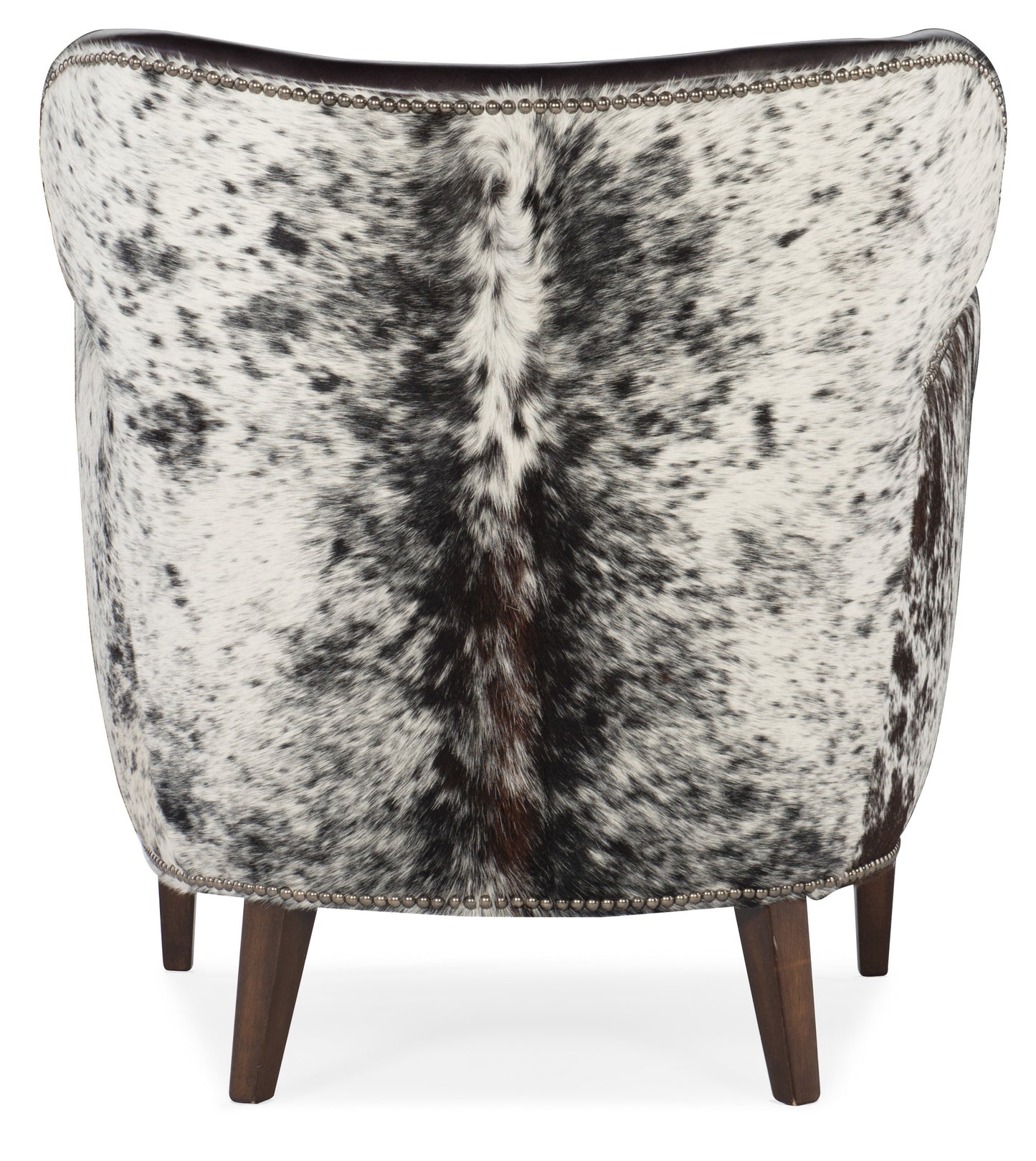 Kato Leather Club Chair with Salt Pepper HOH