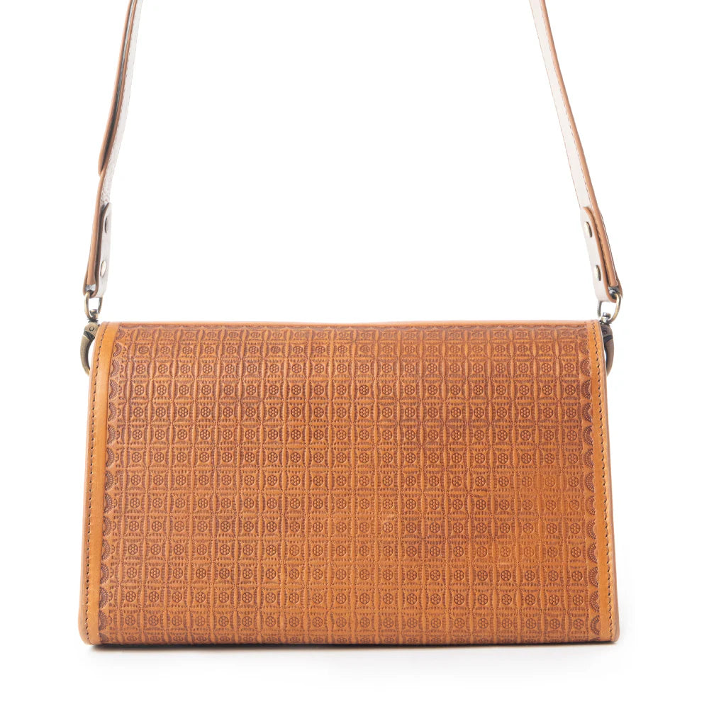 Circe Hand-Tooled Purse