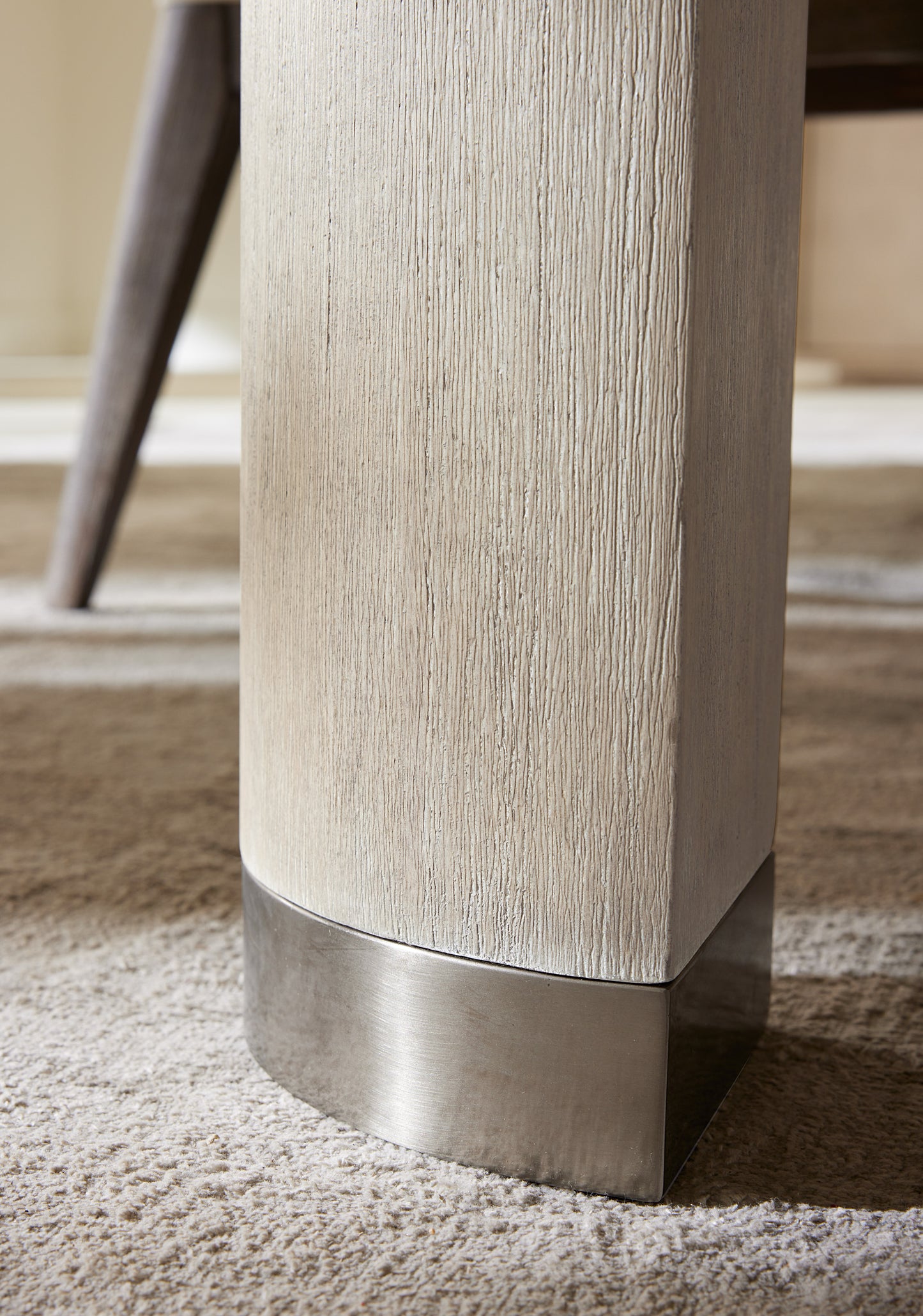 Modern Mood Leg Dining Table with 1-24in Leaf