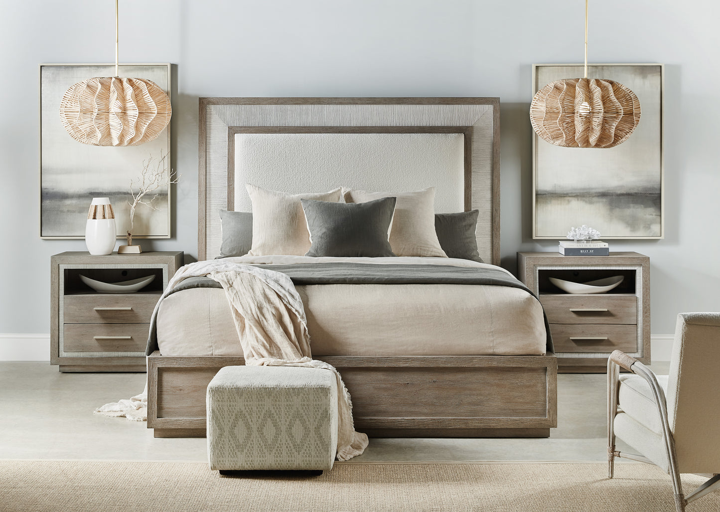 Serenity Balboa Two Drawer Nightstand