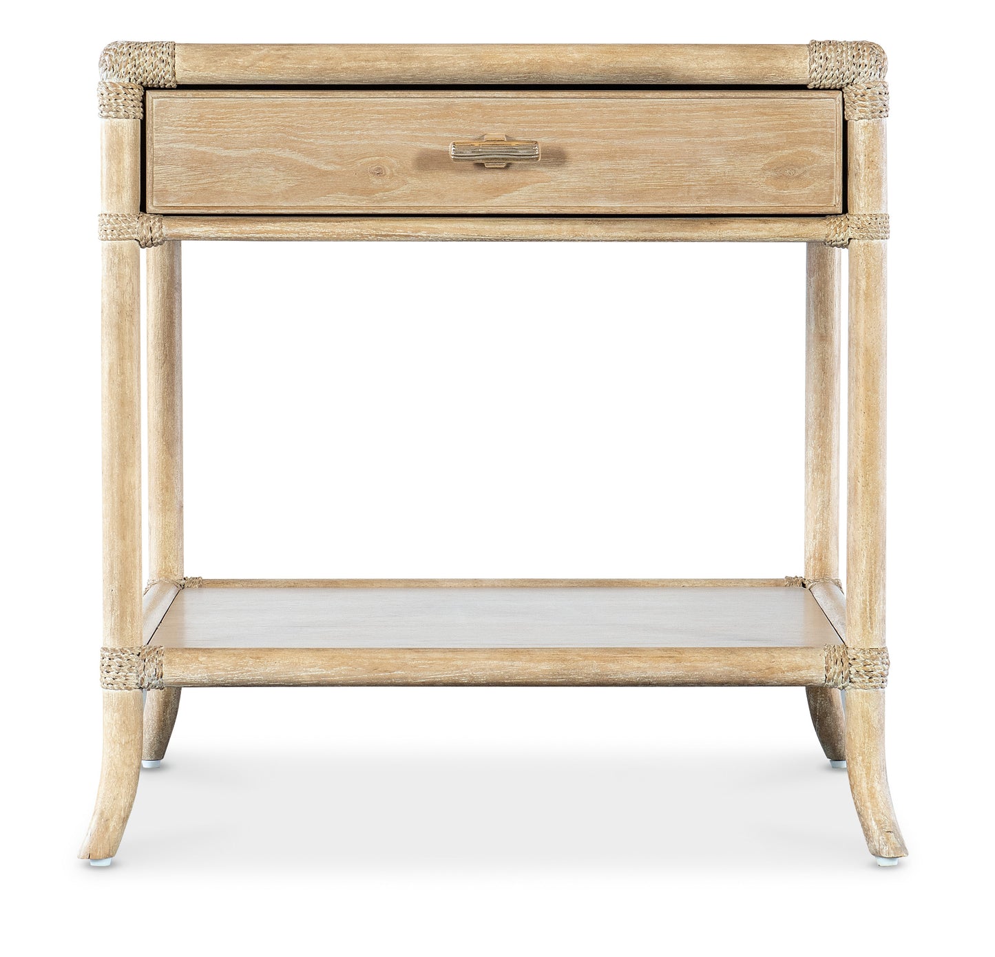 Retreat Pole Rattan End Table