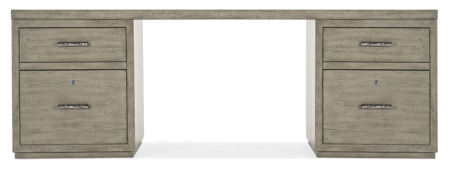 Linville Falls 84" Desk with Two Files
