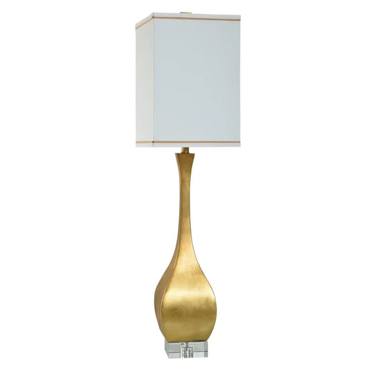 Gold Leaf Lamp