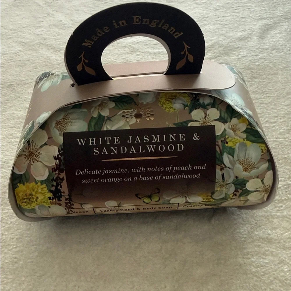 White Jasmine & Sandalwood Guest Soap