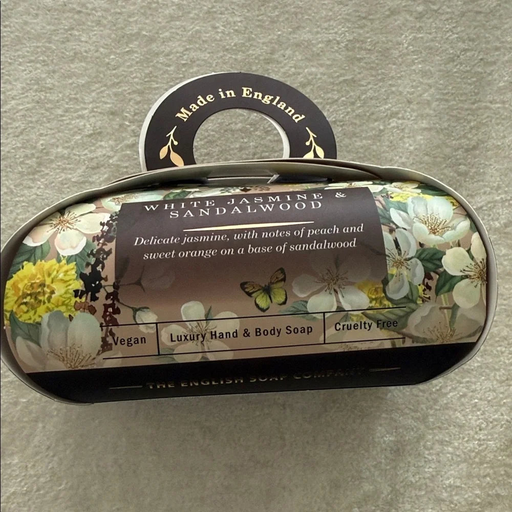 White Jasmine & Sandalwood Guest Soap