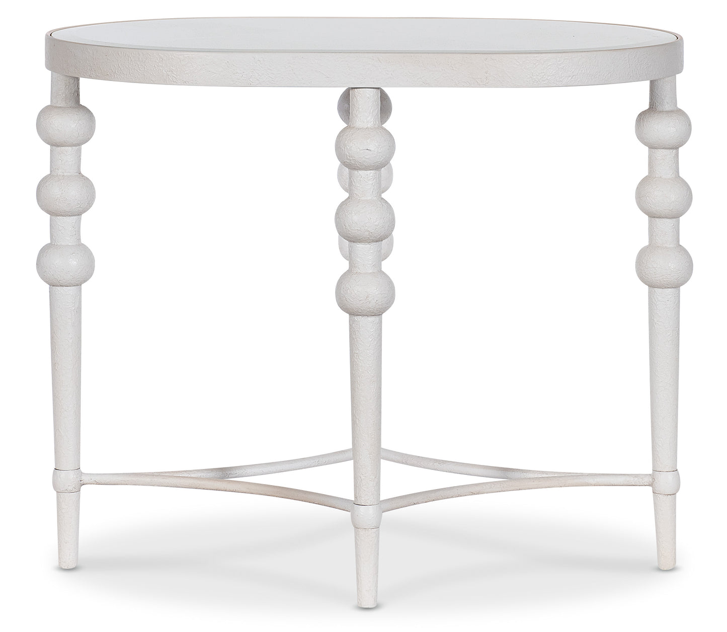 Melange On the Bright Side Oval End Table