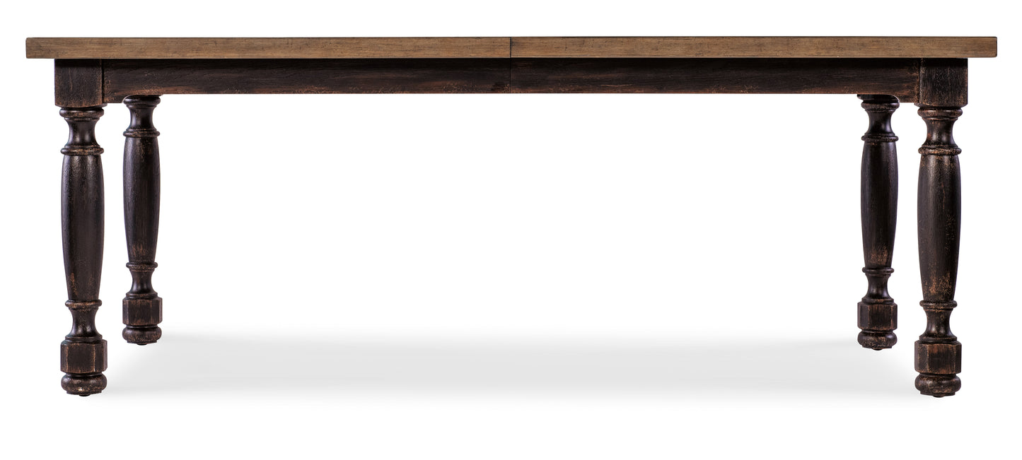 Americana Leg Dining Table with 1-22in Leaf