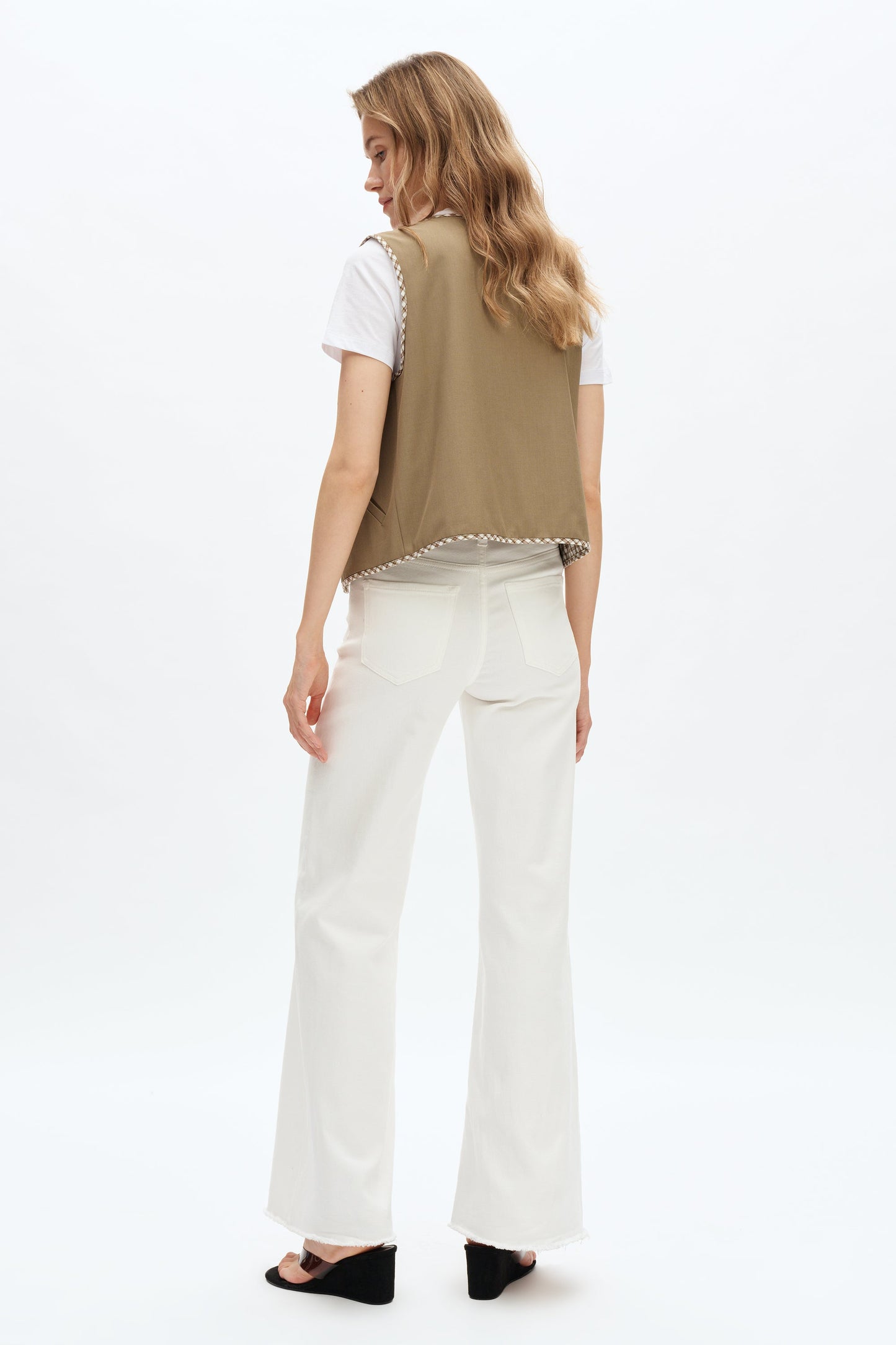 Maeve Cedar Mid Rise Jeans
