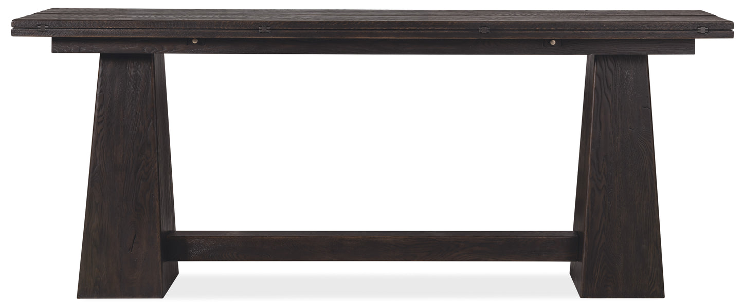 Driftwood Flip-Top Console Table