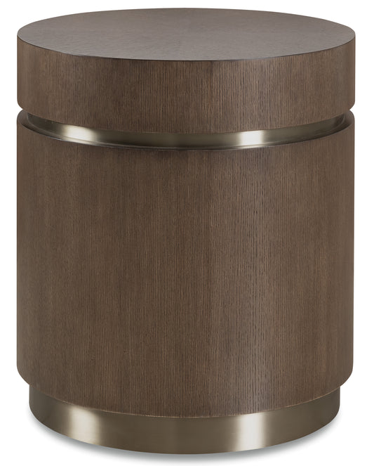 Commerce and Market Roll With It Round End Table