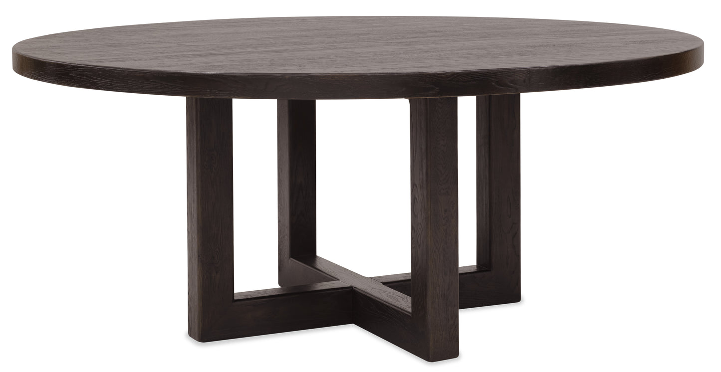 Driftwood 72in Round Dining Table