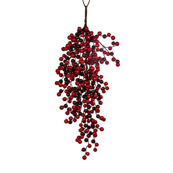 29" Berry Teardrop Red