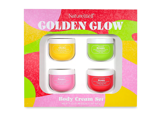 Naturewell Bath and Body Gift Sets Golden Glow