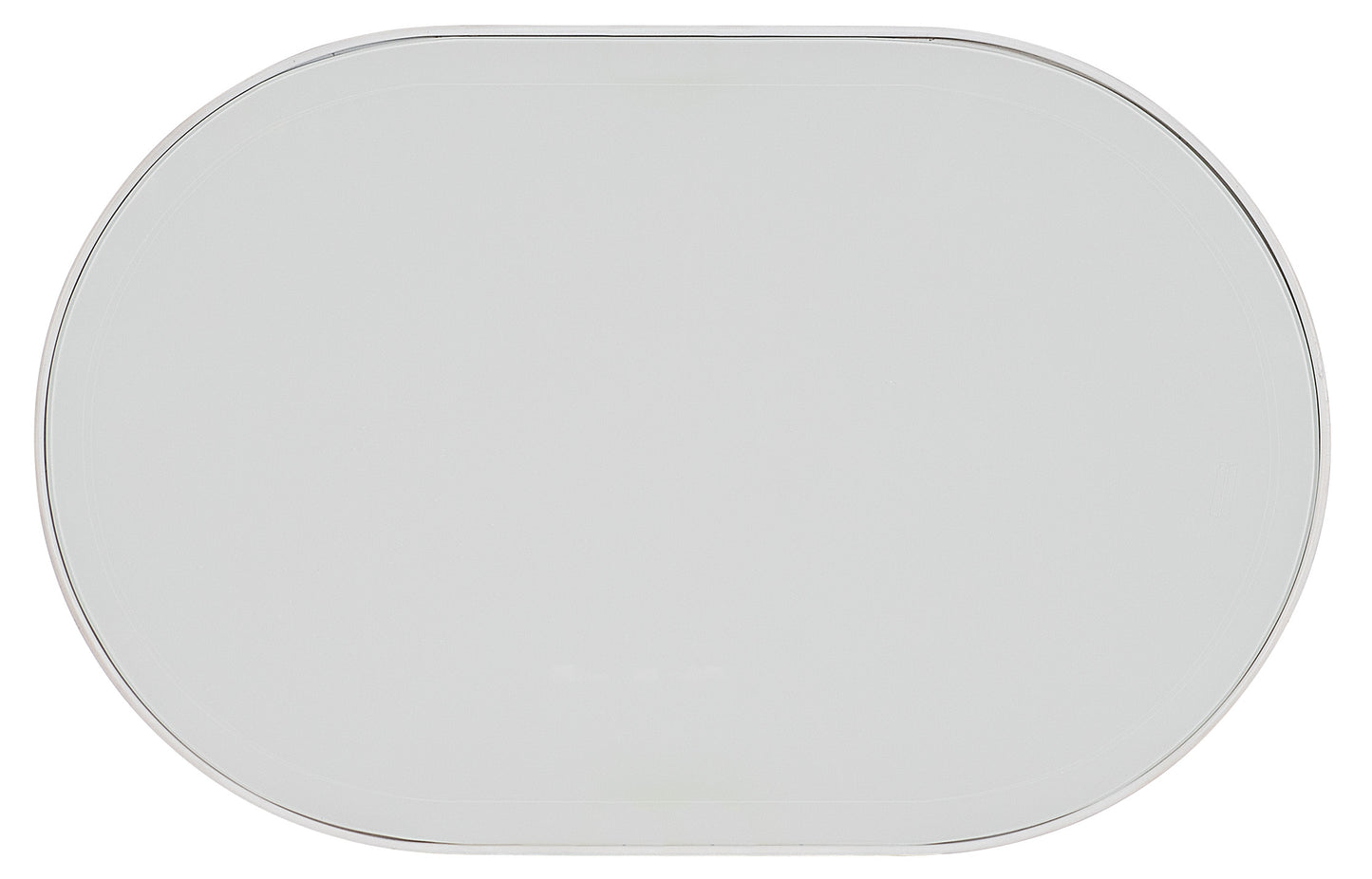 Melange On the Bright Side Oval End Table