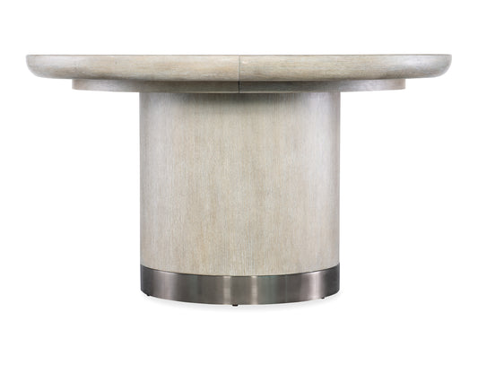 Modern Mood Round Dining Table with 1-18in Leaf