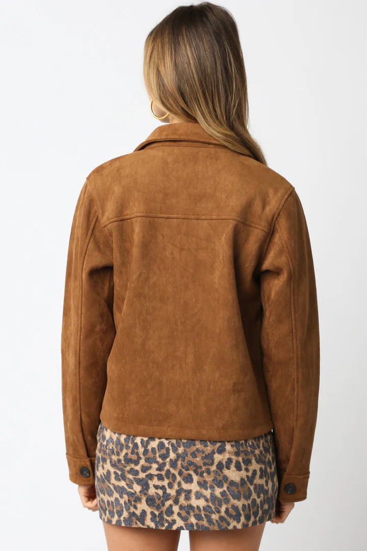 Olivaceous Salma Jacket Carmel Medium