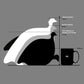 French Guinea Fowl Mat Blue