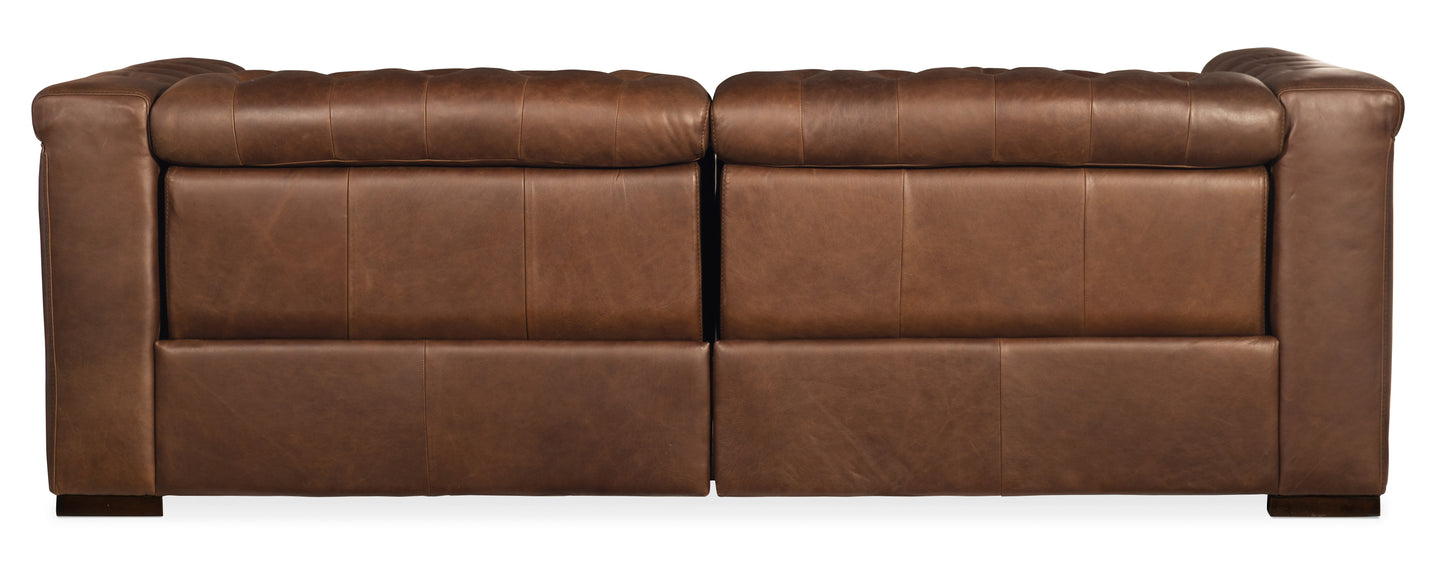 Savion 2 over 2 Sofa with Power Recline & Power Headrest
