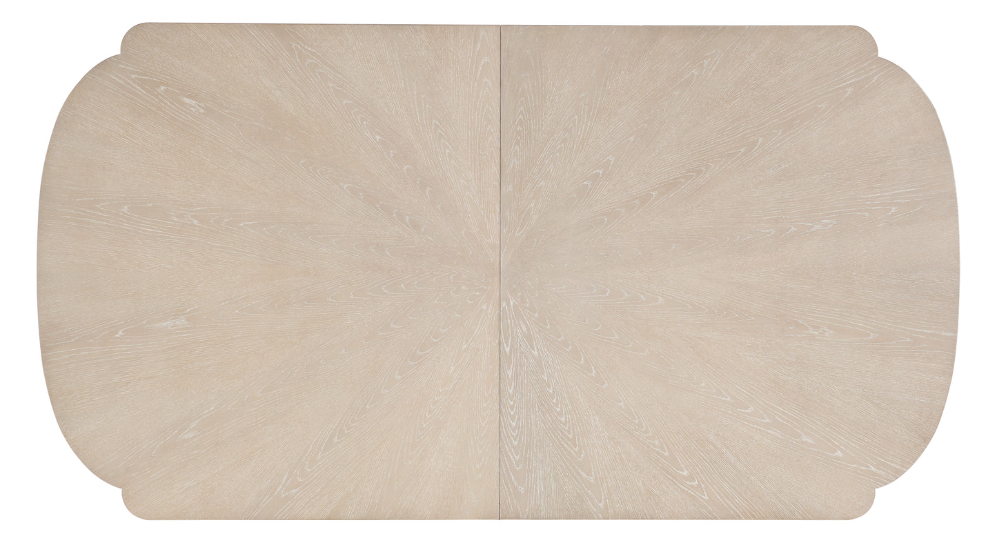 Nouveau Chic Rectangle Dining Table with 1-22in Leaf