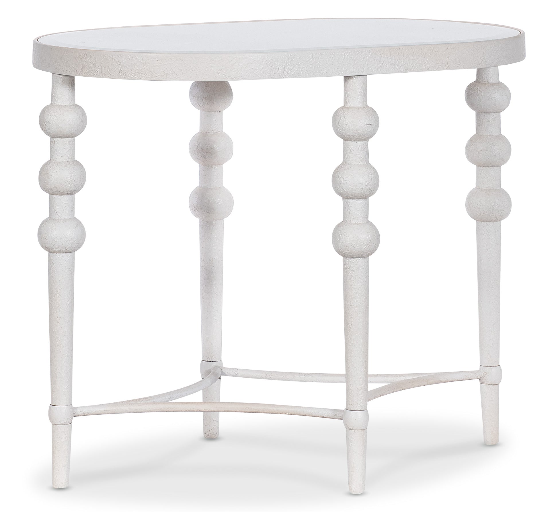 Melange On the Bright Side Oval End Table