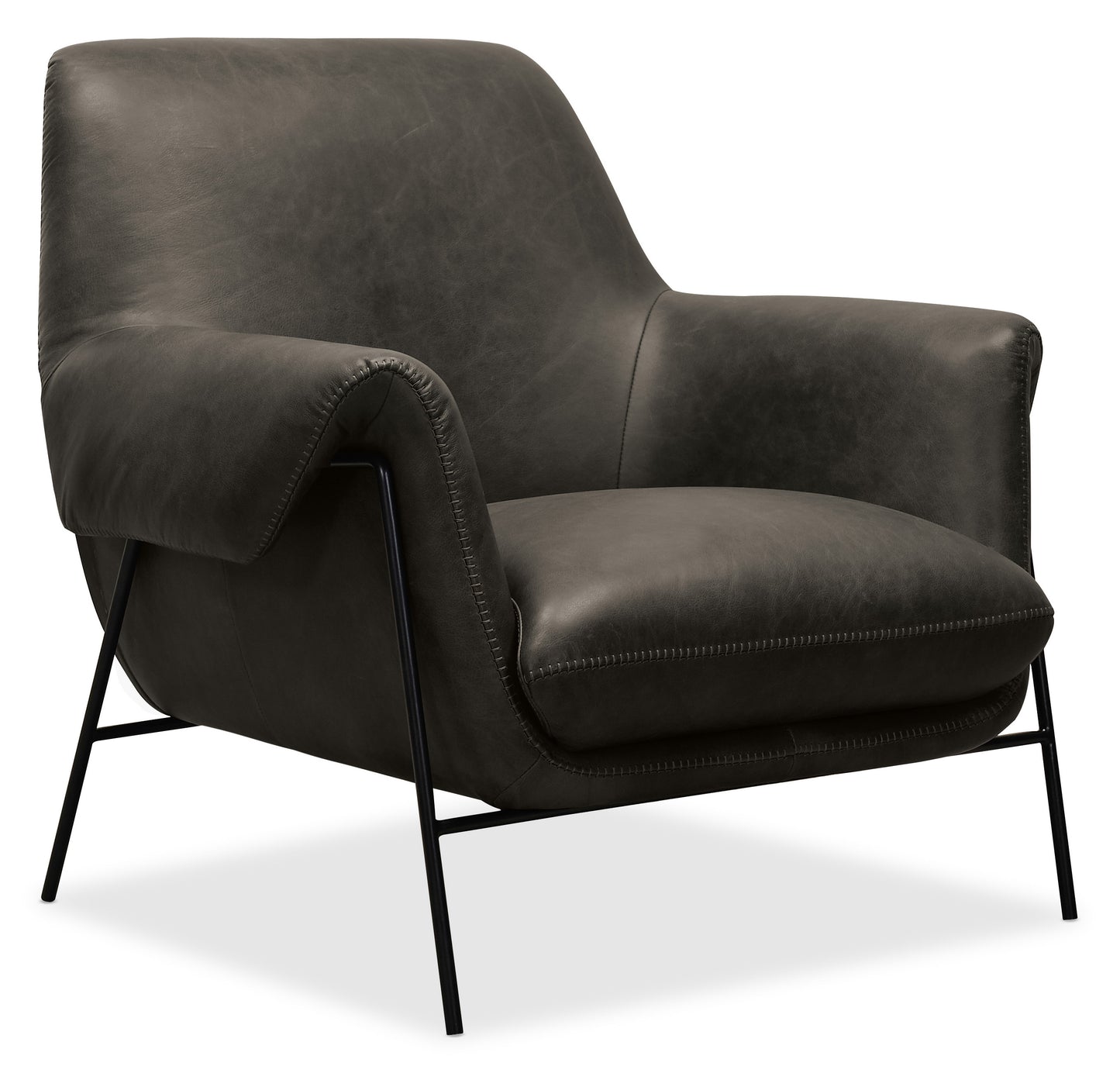 Ambroise Metal Frame Club Chair