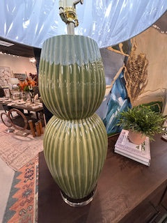 Margaret Reactive Green Lamp