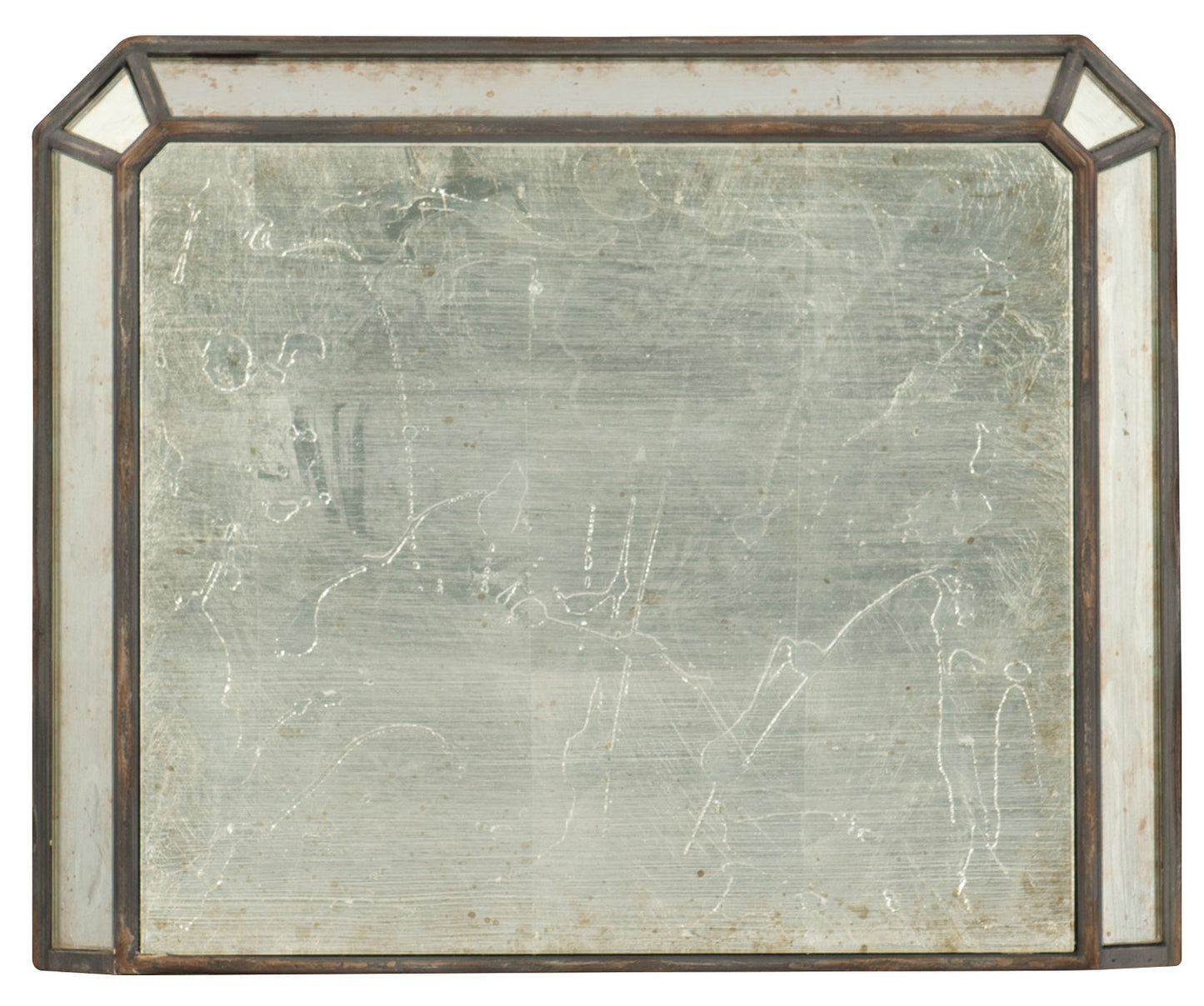 Arabella Mirrored Three-Drawer Nightstand