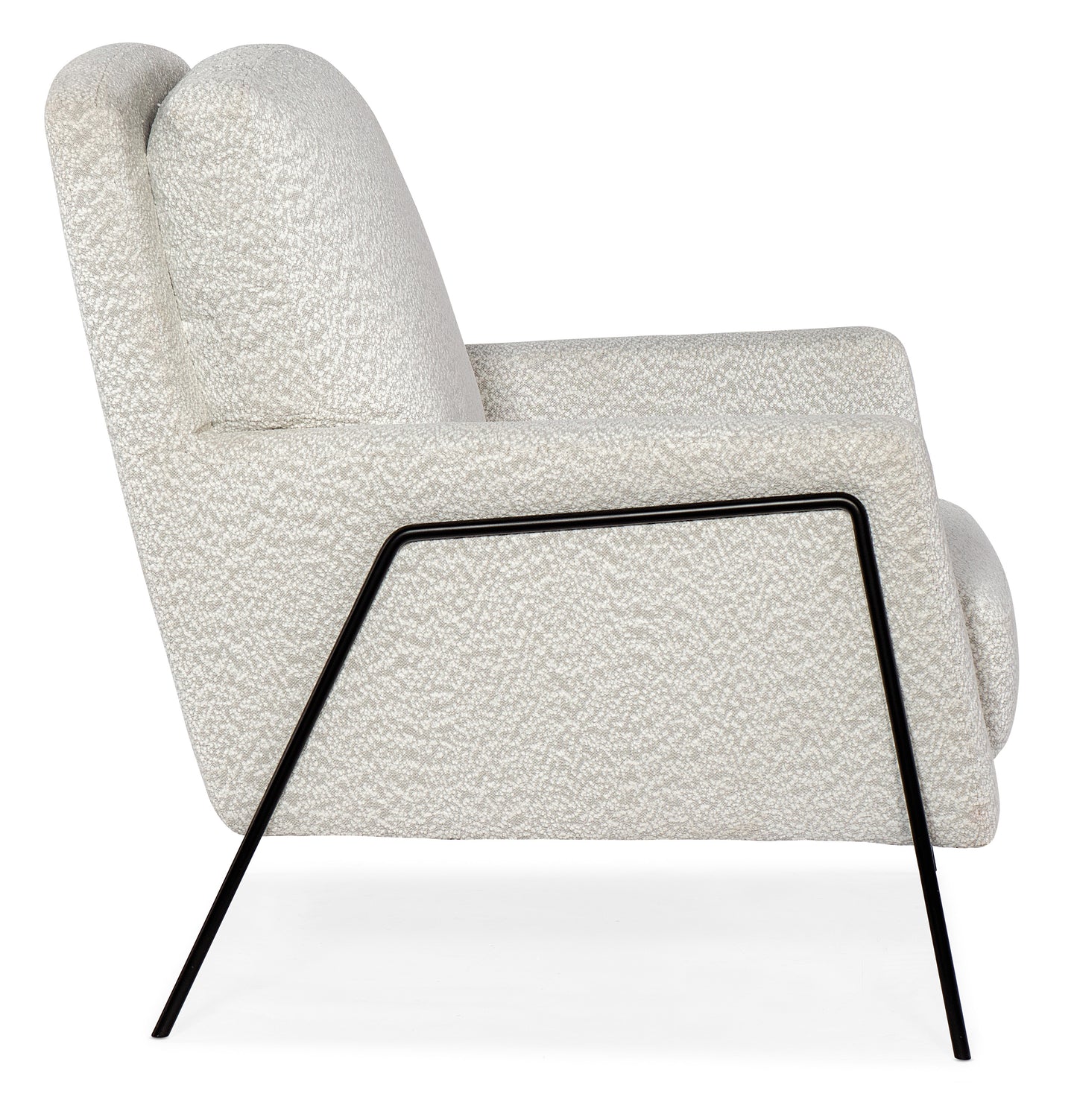Amette Metal Frame Club Chair